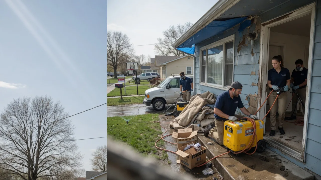 Basement Flood Cleanup in Pentwater, MI near me
